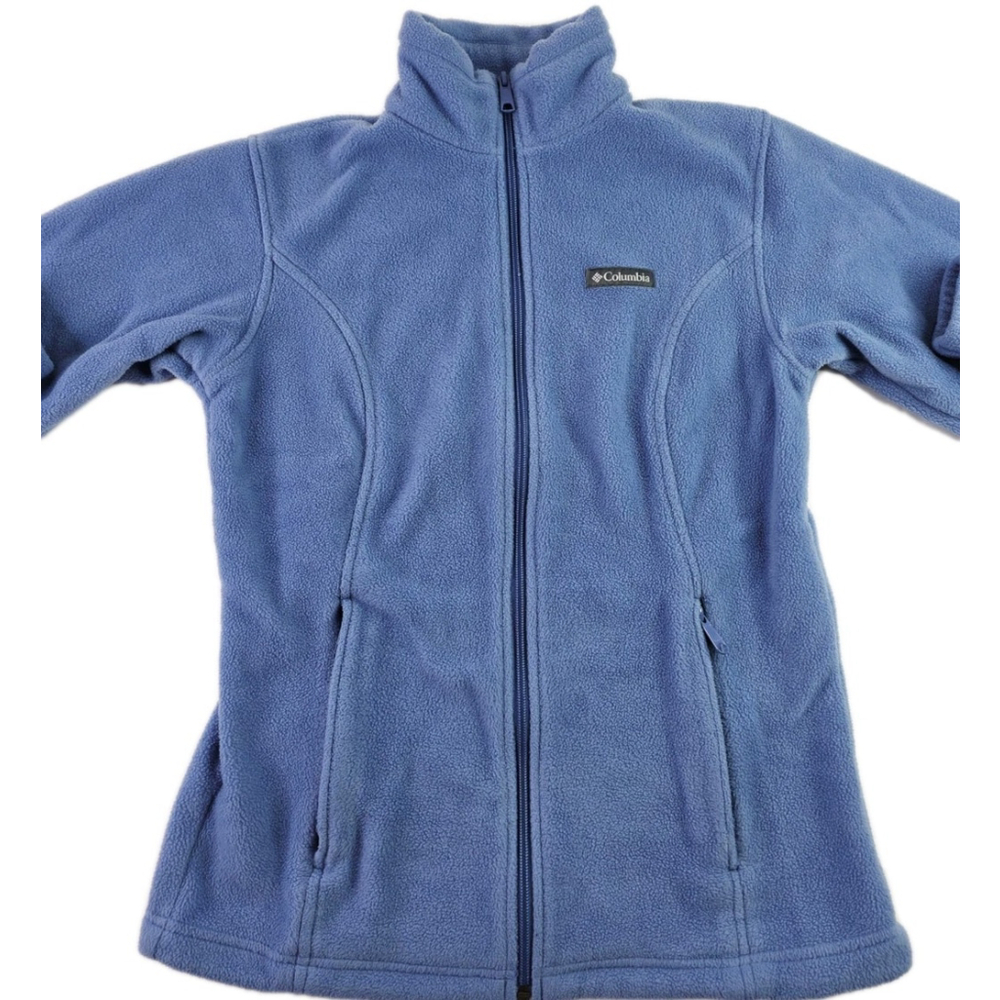 Columbia Women's Benton Springs Full Fleece Jacket, Full Zip, Blue, Size S - Picture 2 of 6